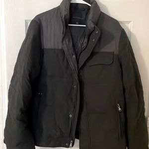 Banana Republic puffer jacket medium charcoal